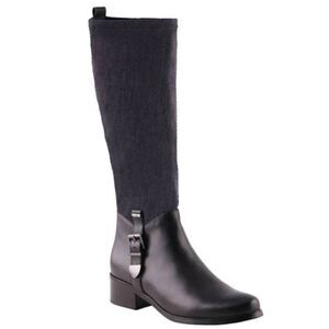 AQUADIVA Kelly Waterproof Leather Riding Boot Size 8M